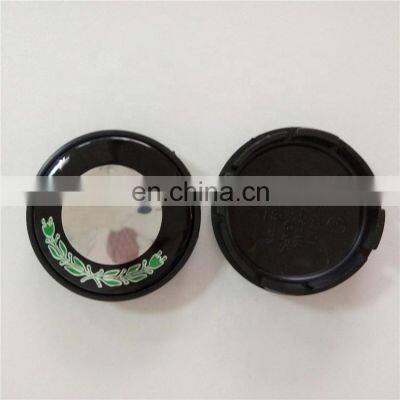 Plastic Custom Black 55 mm Car Decoration Car Wheel Center Cover