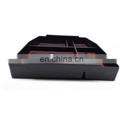 Interior Accessories Parts Silicone Armrest Rest Storage Box Center Control Console Organizer Tray For Ford F150 2015-2020 photo-5