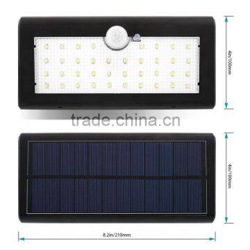 Solar Light, 38 LED Bright Solar Powered Light Wireless Waterproof Security Motion Sensor Wall Light photo-3
