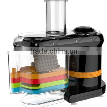 Unique beautiful new design model as seen on TV Electrical mandoline slicer for vegetable processor