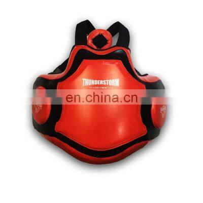 Taekwondo Chest protector of Karate Body Guards in Boxing Chest Protector with Vest Martial Arts Protector Fitness Equipment