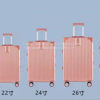 Suitcase Student 26 Inch Aluminum Frame Trolley Case 24 Inch Password Boarding Case photo-4