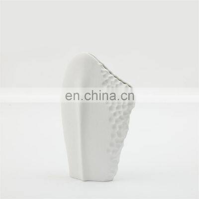 Minimalist Solid Color Matte Living Room Decor Ceramic Vase photo-5