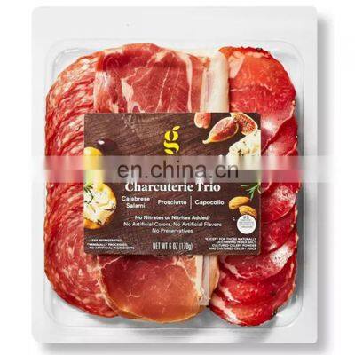 Factory Directly Plastic Tray Box Top And Bottom Double Labeling Machine photo-5