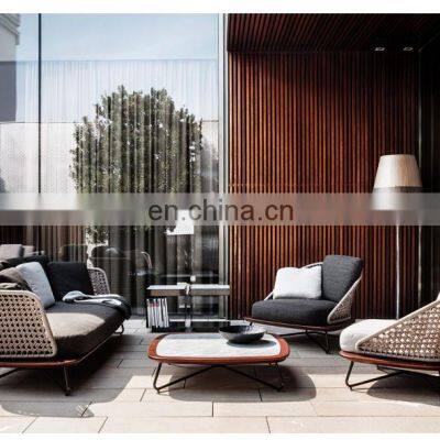 Nordic Outdoor Sofa Balcony Villa Rattan Leisure Rattan Chair