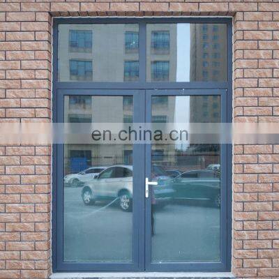 Factory aluminium tempered front entry entrance glass door