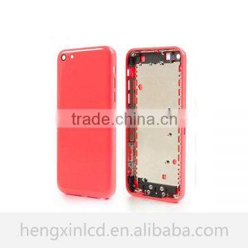 New Arrival for iPhone 5c Housing, Metal Back Housing Cover for iPhone 5c Parts ,Original charger for iphone 5c parts