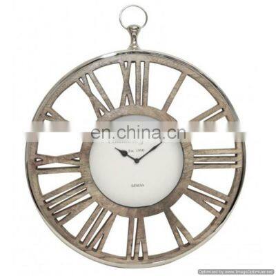 roman numeral wall clock