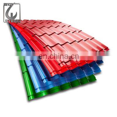 Roofing Materials Iron Sheet Prepainted Corrugated Color Roof Price In The Philippines With Low Price