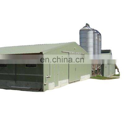 Shandong Different Types Sandwich Panel Wall Prefab Steel Structure Broiler Poultry Shed Design House