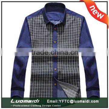 wholesale china cheap men dress shirt/top tailor combed casual shirt/man shirt latest designs 2014