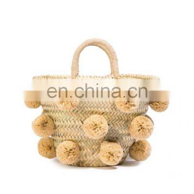 Vietnamese Handmade Straw Bag Bamboo Weave Handbag photo-5