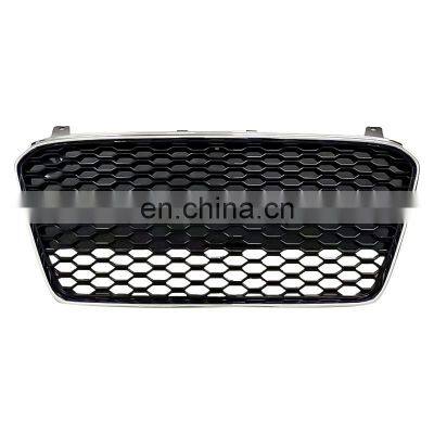 Automotive front bumper grill for Audi R8 RS style auto mesh honeycomb grille for Audi R8 grill 2014-2016