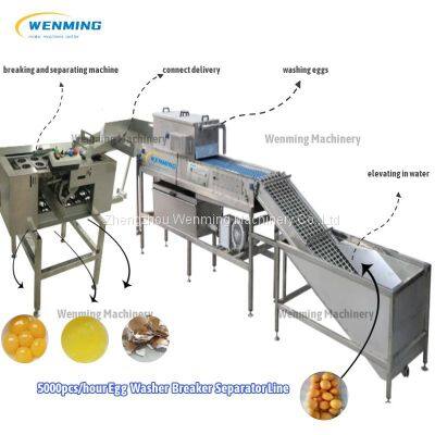 Automatic Egg White Separator Machine Line-Egg Washer-breaker-separator Machine photo-3