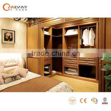 Open style solid wood wardrobe, cabinet designs for bedroom
