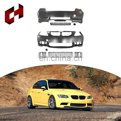 CH Good Price Pp Plastic Rear Bumpers Engine Hood Cover Trim Spoiler Led Light Facelift Bodykit For BMW 3 series E90 to M3