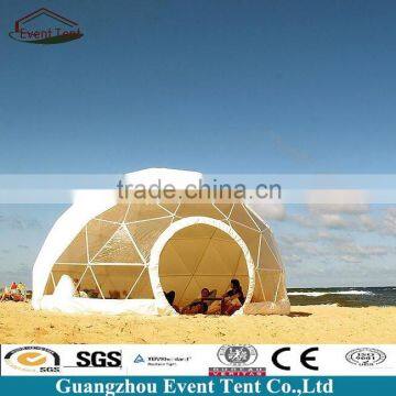 Unique beach tent, ourdoor elegant geodesic dome tent