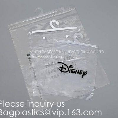 O Ring Hanger EVA Zipper Bag Transparent PVC Hanger Hooks Packaging Bag in China Suppliers,shirt Packaging Bags, Hanger photo-2