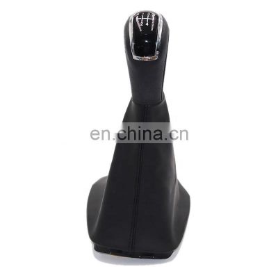 Car leather New design gear shift knob boot cover for For skoda Fabia 1 MK1 with low price