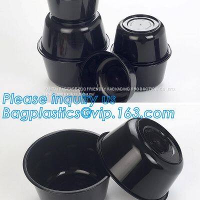 Food Bowl, Soup Bowl, 3 Compartment Durable Plastic Food Meal Prep Bento Box,modern Style Food Grade Plastic Fresh Box/bento Box/lunch Box Pac photo-5