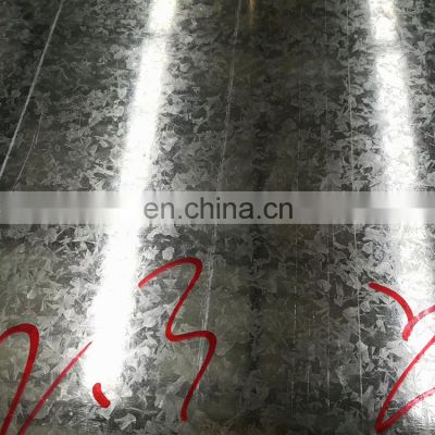 Large stock DX53D z275 z350 galvanized Gi sheet hot dip galvanized steel plate