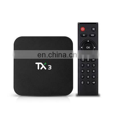 Tx3 Amlogic S905X3 Android Tv Box Ram 4GB Rom 32GB Dual Wifi USB3.0 Smart Set Top Box