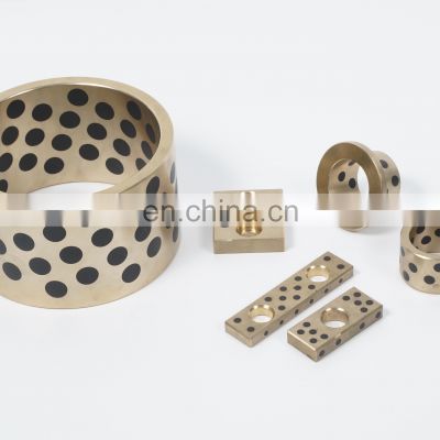 TCB500 Sleeve Oilless Solid Lubricating Bearing Made of Bronze Metal Base with Special Graphite of Good Capacity for Casting.