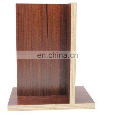 18mm Furniture Grade Melamine Laminated Playwood/Natural Veneer Plywood Sheet