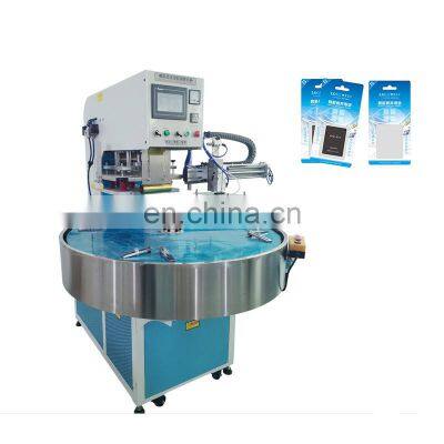 Automatic Rotary Turntable High Frequency Impulse Plastic Blister Welding Sealing Machine for PVC PET Blister Paper Card Packing