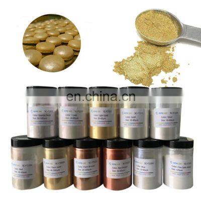 Metallic Luster Edible Pigment Dye Cake Decorating Tools Coloring Supplies Food Additive