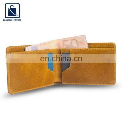 Reputed Exporter of Premium Quality Lightweight Men Leather Wallet for Worldwide Purchasers