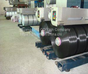 Pp Yarn Intermingled 750d Recycled Yarn Good Quality Grey Color Cheap Polypropylene Yarn photo-4