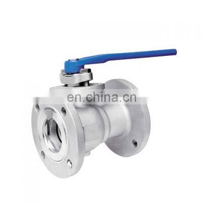 High quality 2 pc Stainless Steel Ball Valve 2pc clamp ball valve