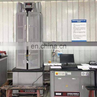 HSTChina Waw-600d Steel Bar Bending Automatic Servo Control Tensile Compression Testing Machine With High Quality photo-5