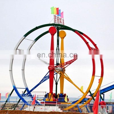 360 degree amusement equipment ferris wheel ring car for sale