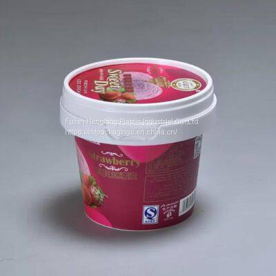 125ml IML Plastic Ice Cream Container