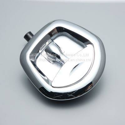 Zinc Alloy Silver Truck Door Lock T-Type Fishtail Lock Black Paddle Lock