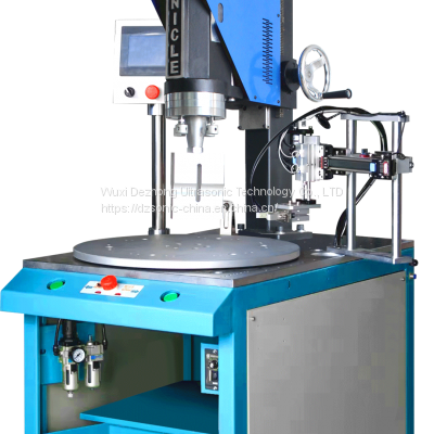 Rotary disk ultrasonic welding machine a four/a six/a eight