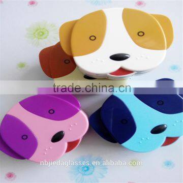 cute dog contact lens case travel kit, lens contact