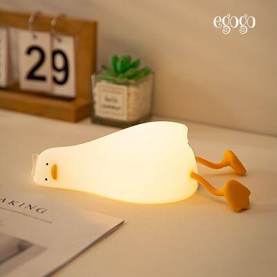 silicon duck night light Touch Sensor Table Lamp Kids Night Light baby night light for livingroom bedroom decor lamp