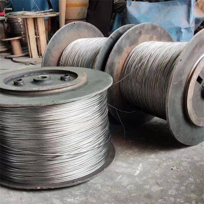 Factory Supply Stainless Steel Spring Wire Stainless Steel Wire Rope Mesh photo-3
