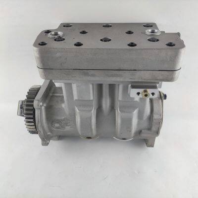 Hot Sell QSX15 ISX15 diesel Engine Parts Double Cylinder Air Compressor 4973000