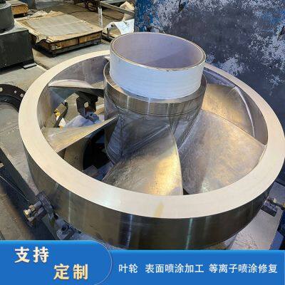 The Surface of the Impeller is Strengthened by Spraying