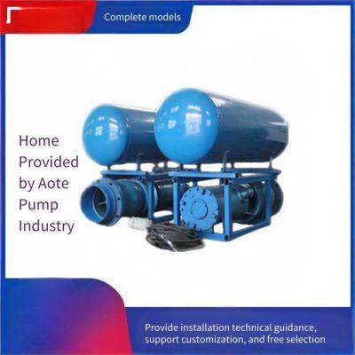 Submersible Pump for Reservoir 250qjf Floating Drum Type Water Pump, Three-phase Asynchronous Submersible Motor, Aote