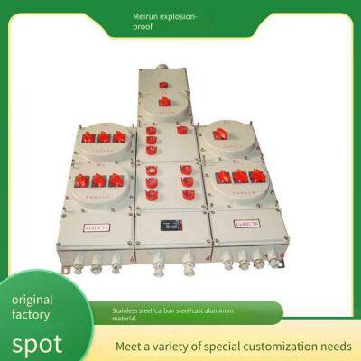 Meirun Explosion-proof Power Distribution Cabinet, Floor-mounted Installation, Optimal Choice for Gas Environment Safety, Factory Original in Stock photo-3