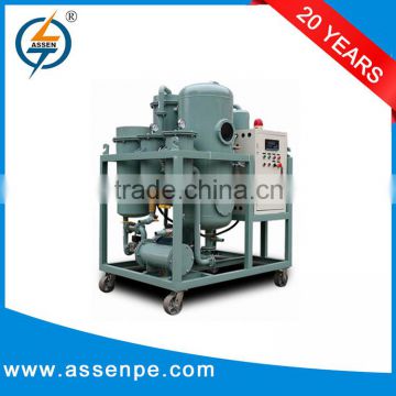 High efficiency vacuum turbine oil dehydration machine