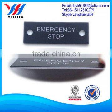 High Quality PVC nameplate,custom PVC nameplate