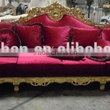 European Stylel Wooden Living Room Furniture-5+1+1 Seater Sofa photo-2