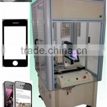 automatic iphone panel screen proctetor roll film lamination machine