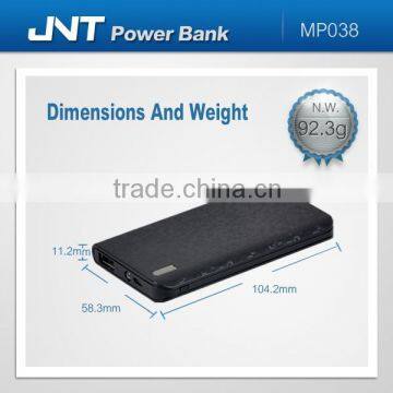 China wholesale NP038 power bank laptop 3900mAh